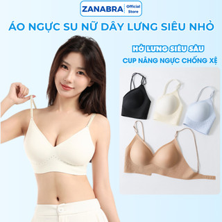 Áo ngực nữ đúc su cổ yếm hở lưng mặc được nhiều kiểu, Áo lót nữ mút 1.5CM nâng ngực tạo quả tôn dáng ZANABRA 925