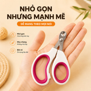 Cắt Móng Mèo, Kềm Cắt Móng Cho Mèo Và Chó Nhỏ, Lưỡi Thép Sắc Bén, Dễ Dùng, An Toàn