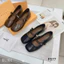 Giày bệt da mũi vuông quai ngọc mã F577
