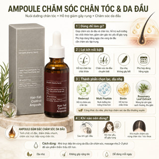 Combo 2 Bước Lab On Hair Chăm Sóc Tóc Rụng, Làm Sạch Thoáng Da Đầu, Dưỡng Chân Tóc Chắc Khỏe
