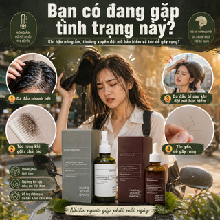 Combo 2 Bước Lab On Hair Chăm Sóc Tóc Rụng, Làm Sạch Thoáng Da Đầu, Dưỡng Chân Tóc Chắc Khỏe