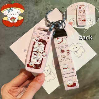 TPU Key Cover với Apple Dog Honda pcx160 / giorno / forza 350 / click 160 móc chìa khóa xe máy Vỏ chìa khóa xe Honda