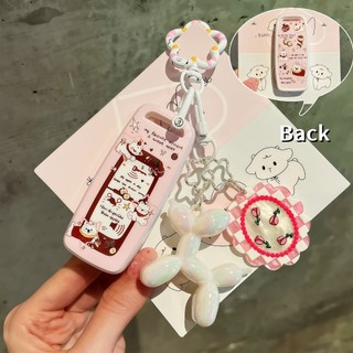 TPU Key Cover với Apple Dog Honda pcx160 / giorno / forza 350 / click 160 móc chìa khóa xe máy Vỏ chìa khóa xe Honda