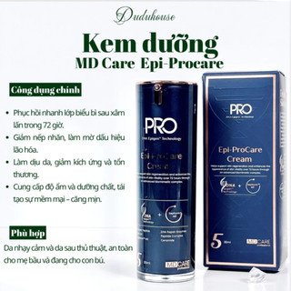 (Hàng Công Ty) Kem Dưỡng Ẩm MD CARE Epi-ProCare Cream Phục Hồi Cải Thiện Nếp Nhăn 30ml Duduhouse