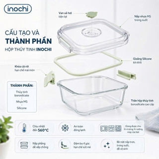 Hộp Thủy Tinh Nikko Valve Inochi : Lưu Trữ Thực Phẩm An Toàn, Tiện Lợi, Đẹp Mắt
