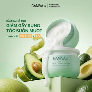 Dầu Xả Ganiva Xanh Dầu Bơ Bưởi Dành Cho Tóc Xơ Yếu Gãy Rụng Kích Thích Mọc Tóc Tự Nhiên (1 Xả Xanh)