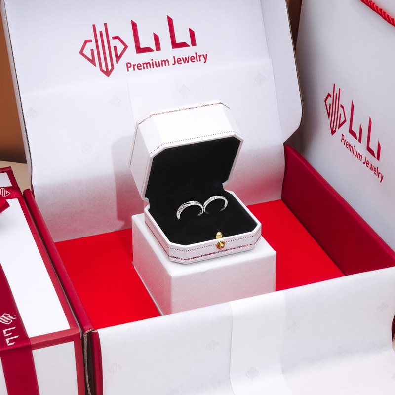 Nhẫn bạc cặp đôi LiLi S925 đính đá CZ cao cấp Couple Ciu LILI_811557