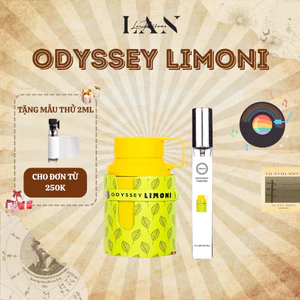 Nước Hoa Chiết Odyssey Limoni, Tinh Dầu Nước Hoa LAN PERFUME Phong Cách Năng Động, Tươi Mát