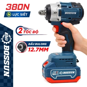 Máy siết bulong Bossun BS-IW380CP Lực siết 380Nm - Không chổi than Đầu đa năng 12,7mm Máy vặn ốc đa năng