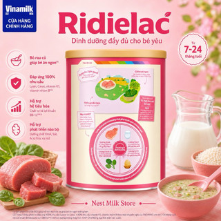 Bột Ăn Dặm Vinamilk Ridielac Heo Bò Xôi (7 - 24 Tháng) - Lon 350g