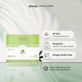 Toner Pad làm dịu da Elravie HyCicaMue Toner Pad 100ml 80 miếng