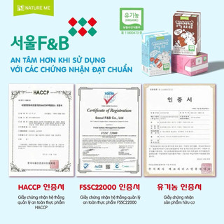 Sữa tươi nature kids organic nhập khẩu Hàn Quốc- vị vanni