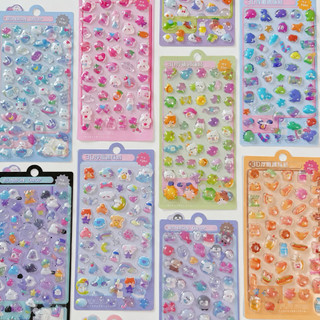 Little Stationery | Sticker Nổi 3D Dễ Thương
