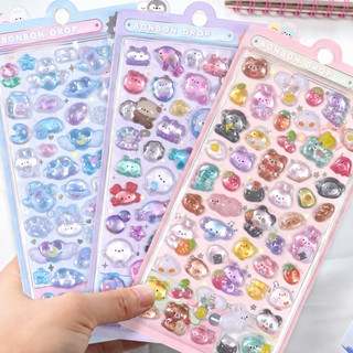 Little Stationery | Sticker Nổi 3D Dễ Thương