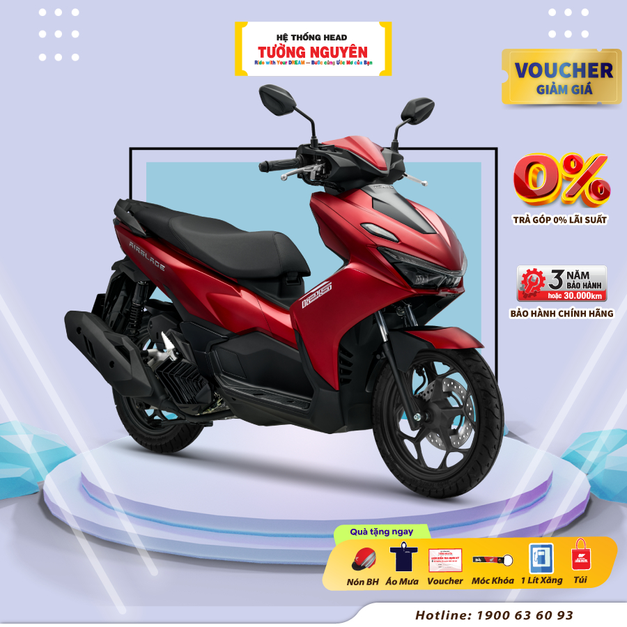 Xe máy Honda Air Blade 2026 phiên bản TIÊU CHUẨN