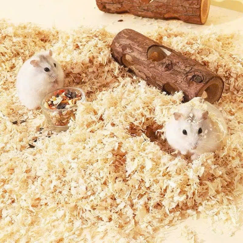 [Siêu Rẻ] Mùn Cưa Gỗ Thông Thơm 1kg Lót Chuồng Hamster, Thỏ, Chinchilla, Nhím, Bò Sát - TC Home