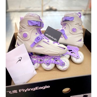 Giày patin người lớn [Jianer] Flying Eagle FBS AVIAN bánh cao su đặc, form nhựa, càng hợp kim nhôm chịu dưới 100kg