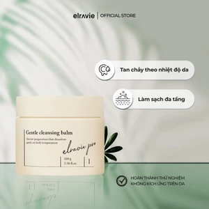 Sáp tẩy trang 3 trong 1 làm sạch dịu nhẹ Elravie Pro Gentle Cleansing Balm 100g