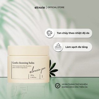 Sáp tẩy trang 3 trong 1 làm sạch dịu nhẹ Elravie Pro Gentle Cleansing Balm 100g