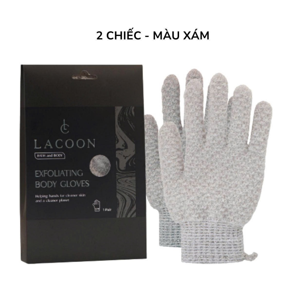 [Deal Giá Hời] Găng tay tắm tẩy tế bào chết - Giúp làm mịn da, giúp tạo bọt, làm sạch da đa năng, massage cơ thể tẩy TBC
