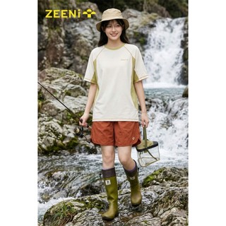 ZEENi Quần áo khô tốc độ leo núi ngoài trời Breathable 7A Quần áo thể dục kháng khuẩn Áo thun thể thao nữ