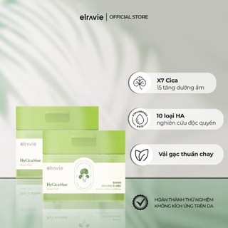 Set 2 Hộp Toner Pad Làm Dịu Da Elravie HyCicaMue 80 Miếng