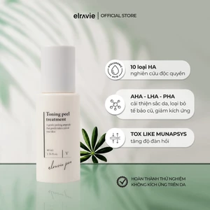 Tinh chất hỗ trợ tái tạo nâng tone da Elravie Pro Toning Peel Treatment 40ml