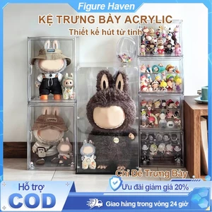 Hộp Nhựa Trong Suốt Trưng Bày Mô Hình-Hộp Mica Trong Suốt Chống Bụi Gia Đình,Hộp Đựng Figure Búp Bê