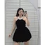 BIGSIZE ĐẦM NHUNG CỔ YẾM ĐÍNH ĐÁ TÙNG BÍ NƠ KT259, ĐẦM NỮ BIGSIZE ĐI TIỆC ĐI CHƠI | MEOINDAHOUSE