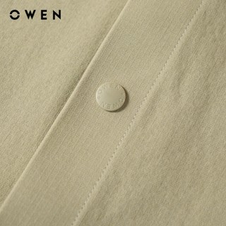 Owen - Áo sơ mi ngắn tay J-Form AJ260000NT màu Rêu chất liệu Nylon ripstop