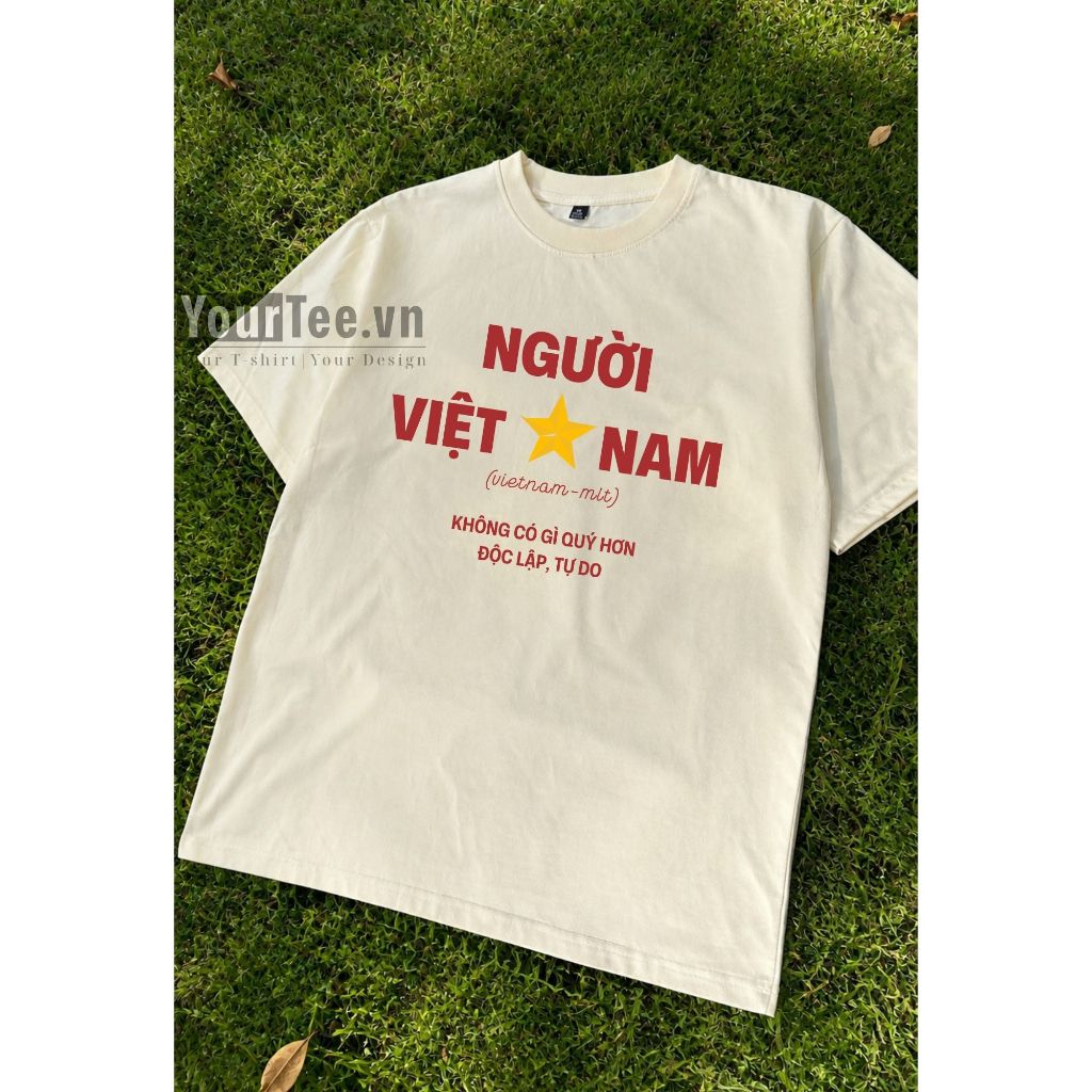 [Áo Thun Người Việt Nam] Áo Thun Người Việt Nam Form Unisex Chất Cotton Đẹp + Có Hộp Quà
