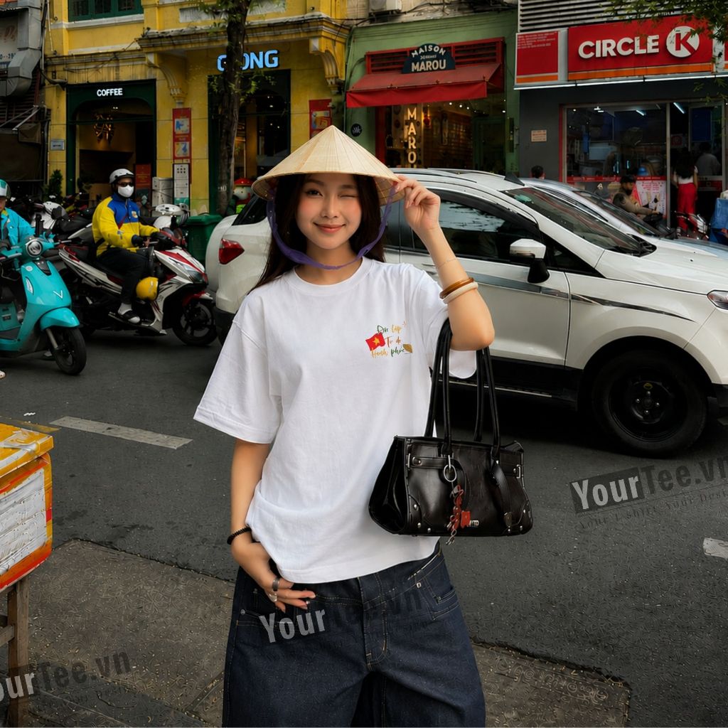 [ÁO THUN ẤM NO HẠNH PHÚC] Áo Thun Unisex Form Rộng Chất Liệu Cotton Xịn Thoáng Mát + Có Hộp