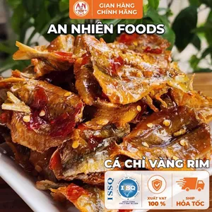 Cá Chỉ Vàng Rim, Dai Mềm, Vị Cay Ngọt Đậm Đà, Đồ Ăn Vặt An Nhiên Foods