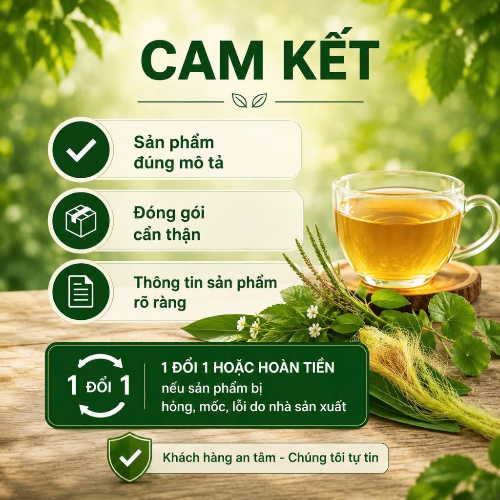 Trà Kim Tiền Thảo Râu Ngô Mã Đề Thảo Mộc Nguyên Chất – Trà Túi Lọc Thiên Nhiên, Không Chất Bảo Quản