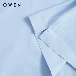 Owen - Áo polo Regular Fit APV262065 màu Xanh nhạt chất liệu Paper