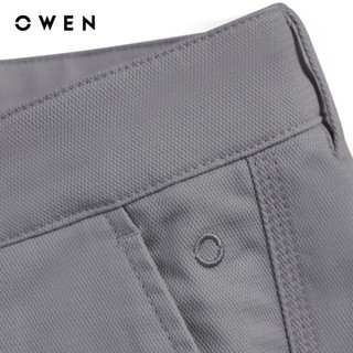 Owen - Quần khaki Regular Fit QKR261000 màu Xám nhạt chất liệu Cotton Spandex