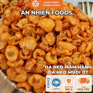 Da Heo Mix 2 Vị / Da Heo Mắm Hành / Da Heo Tỏi Muối Ớt, Đồ Ăn Vặt An Nhiên Foods