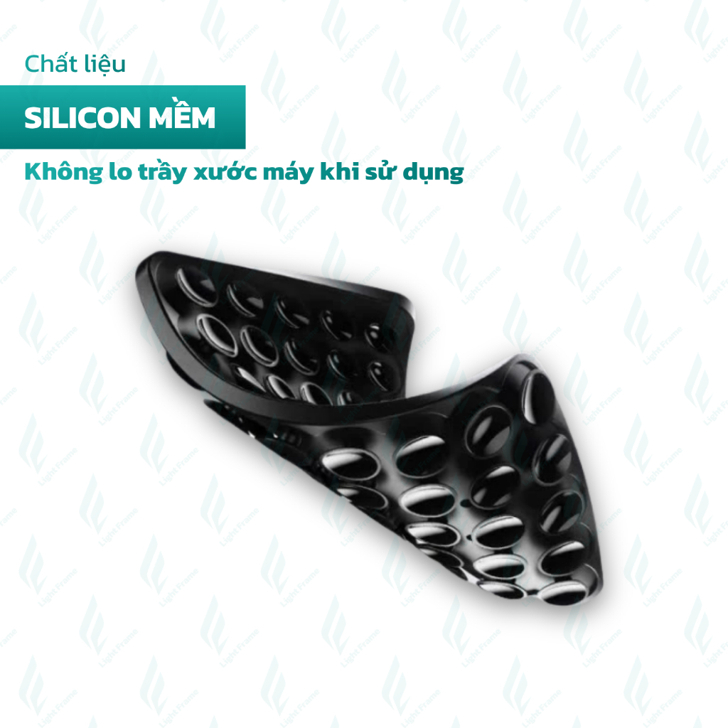 Miếng dán điện thoại Silicon 80 chân hút/2 mặt – Phụ kiện quay phim, chụp ảnh tiện lợi