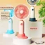 Quạt mini cầm tay để bàn sạc điện 3 tốc độ – Có chân đế tháo rời, di động tiện lợi, mát lạnh mọi lúc– Hàng hot mùa hè 20