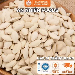 Hạt Bí Trắng Rang, Giòn Bùi, Hương Vị Tự Nhiên, Đồ Ăn Vặt An Nhiên Foods