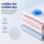 COMBO 10 Túi Hút Chân Không đựng quần áo chăn gối trong suốt tiện lợi và tái sử dụng được