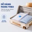 COMBO 10 Túi Hút Chân Không đựng quần áo chăn gối trong suốt tiện lợi và tái sử dụng được