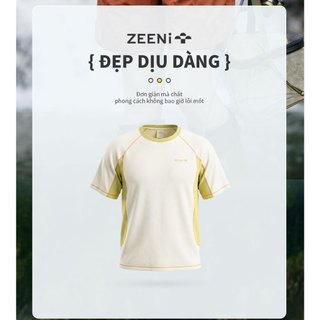 ZEENi Quần áo khô tốc độ leo núi ngoài trời Breathable 7A Quần áo thể dục kháng khuẩn Áo thun thể thao nữ