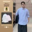 Áo Sơ Mi Oxford Kẻ Sọc Dài Tay Unisex DINOMAN Form Oversize Trẻ Trung Năng Động Chất Liệu Thoáng Mát SM01-3
