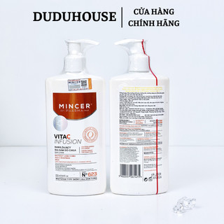(Hàng Công Ty) Kem dưỡng thể Mincer Vita C Infusion Body Lotion Dưỡng Trắng & Chống Lão Hóa 250ml