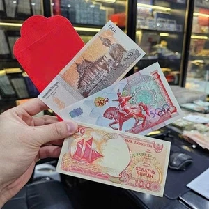 Combo 3 Tờ Tiền May Mắn Phong Thủy Mã Đáo Thành Công Thuận Buồm Xuôi Gió , tặng kèm bao lì xì , Siêu Rẻ