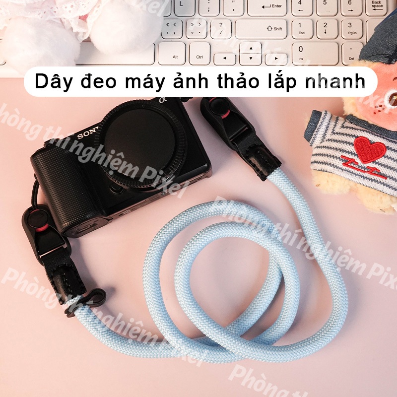 Dây đeo vai máy ảnh Dây Nylon Dây đeo vai Dây buộc SLR Phụ kiện máy ảnh
