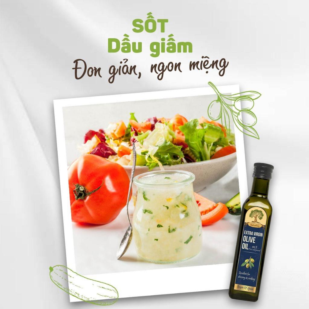 Dầu Olive Tường An Thượng Hạng Extra Virgin - Dùng Cho Cả Gia Đình | Kido Group