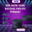 Bồn Ngâm Chân Massage PHILIPS PPM6501 | Massage con lăn ngâm chân thư giãn - BH 24 Tháng