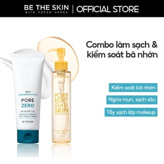 Combo Làm Sạch & Kiểm Soát Bã Nhờn BETHESKIN (Sữa Rửa Mặt 150g & Dầu Tẩy Trang 150ml)